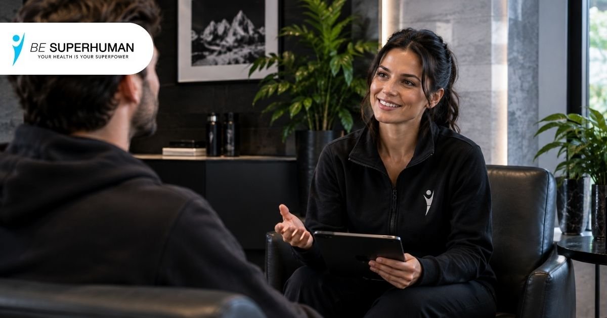 What to Expect in Your First Consultation at Be Superhuman (BE SUPERHUMAN - HEALTH OPTIMISATION CLINICS IN LONDON)